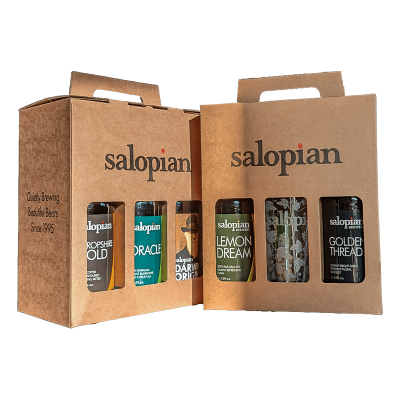 Core Range Selection And Salopian 'Etched' Glass Gift Pack