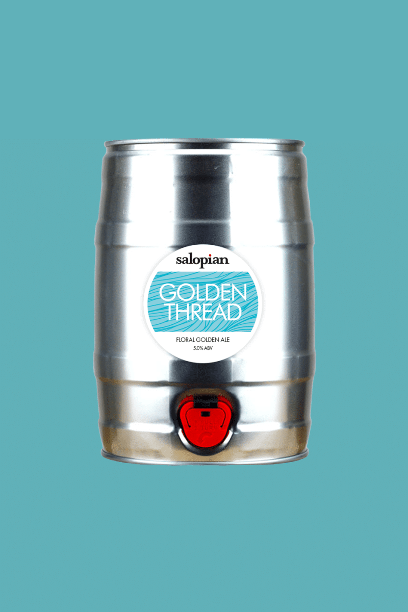 Golden Thread 5% 5ltr MiniKeg