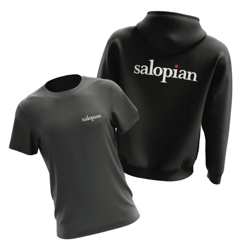 Salopian Hoodie and Black Range T-shirt Bundle Deal