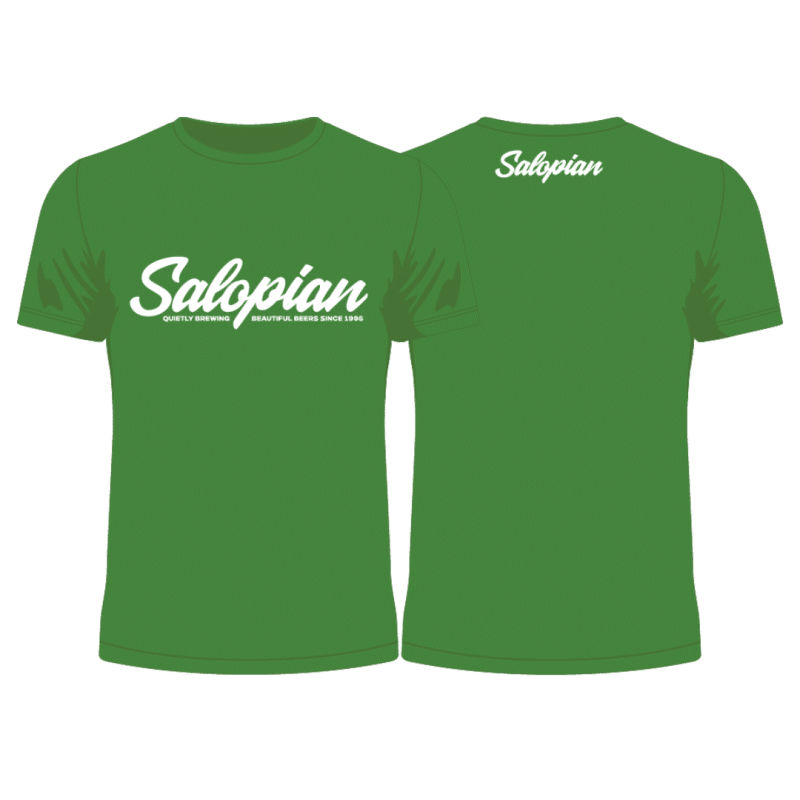 Salopian 'Quietly Brewing' Cotton T-shirt - Image 3