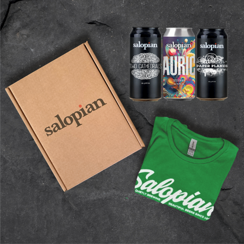 Build Your Own Beer and 'Quietly Brewing' T Shirt Gift Box